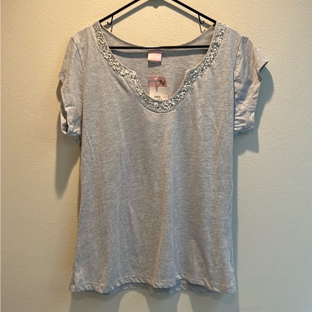 Angels Embellished Top